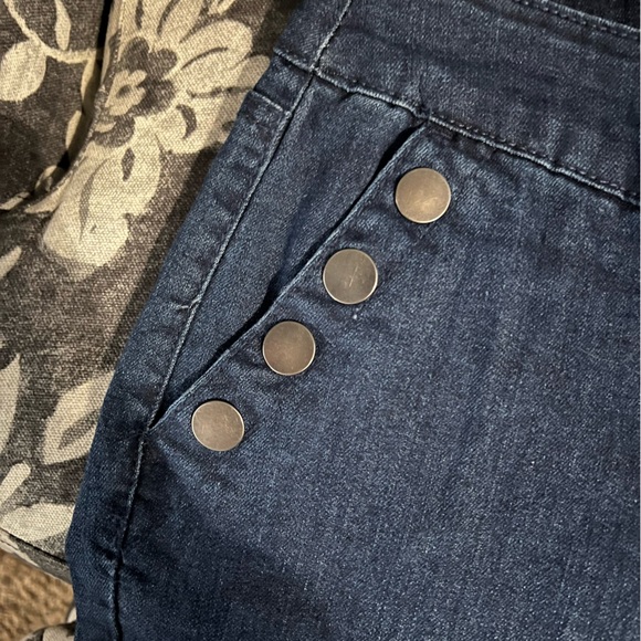 NWT D.Jeans pull on sailor style wide leg jeans - Picture 4 of 5